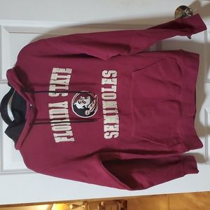 NWT Colosseum Athletics Men's Florida State University Pullover Hoodie Small